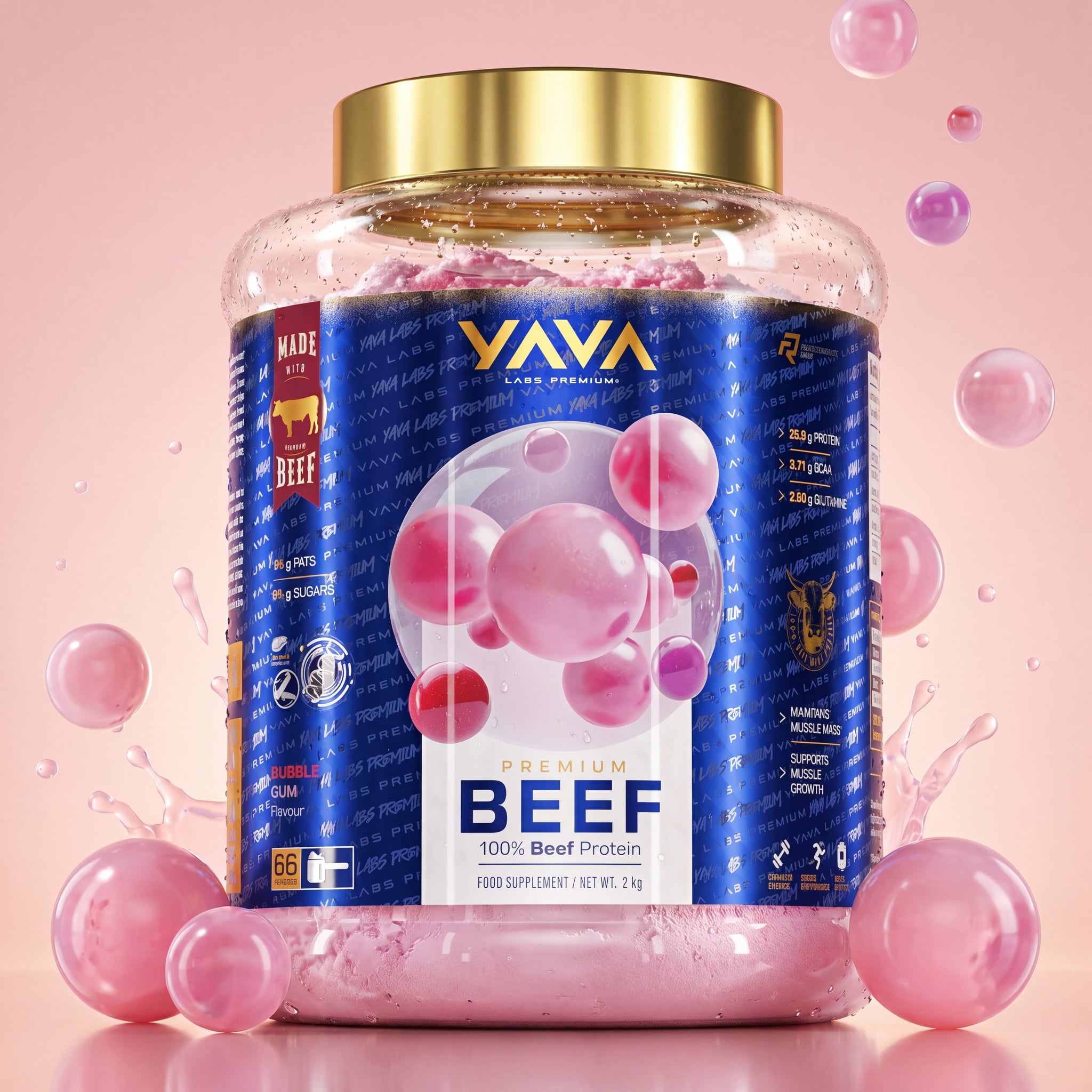 Premium 100% Beef Protein 2kg