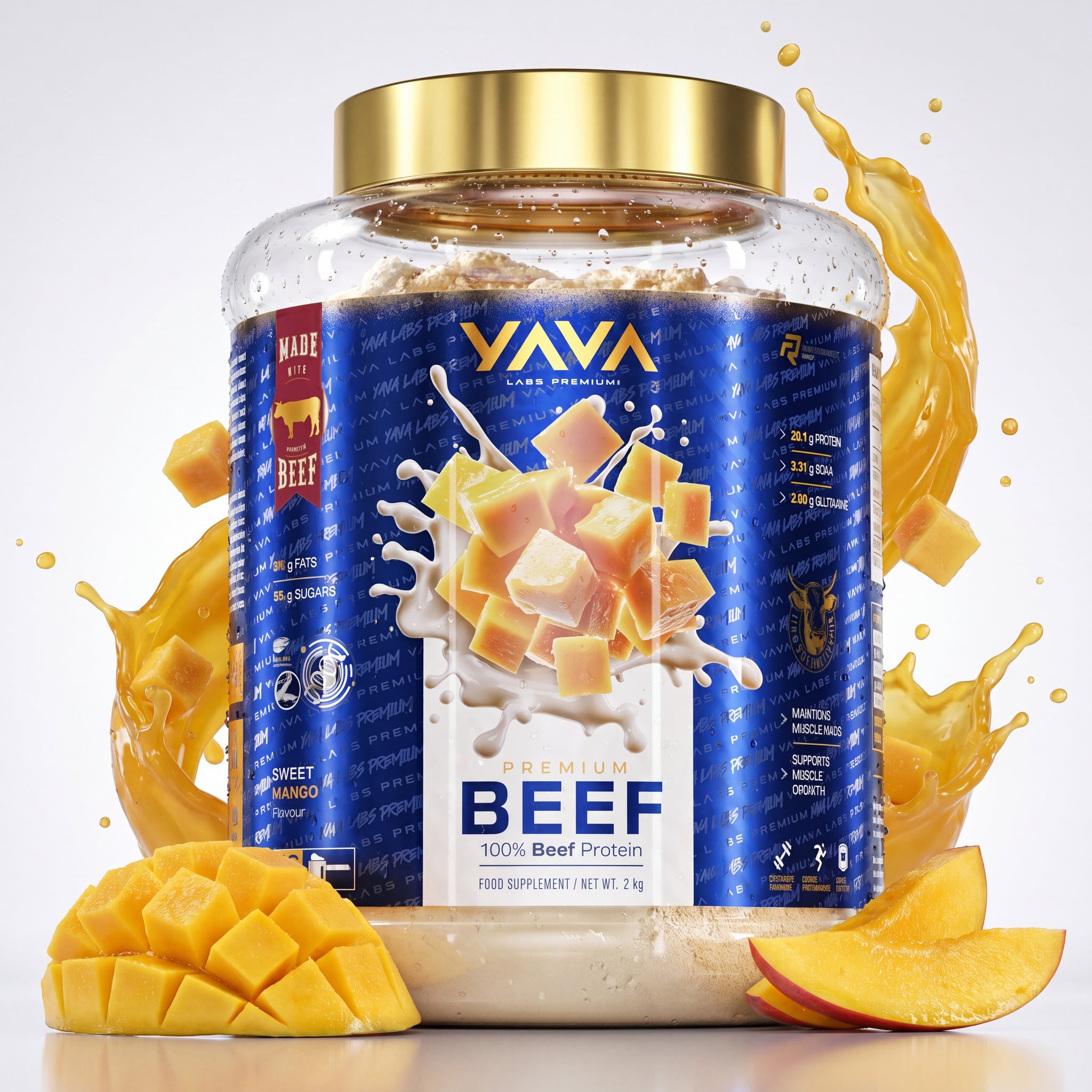 Premium 100% Beef Protein 2kg