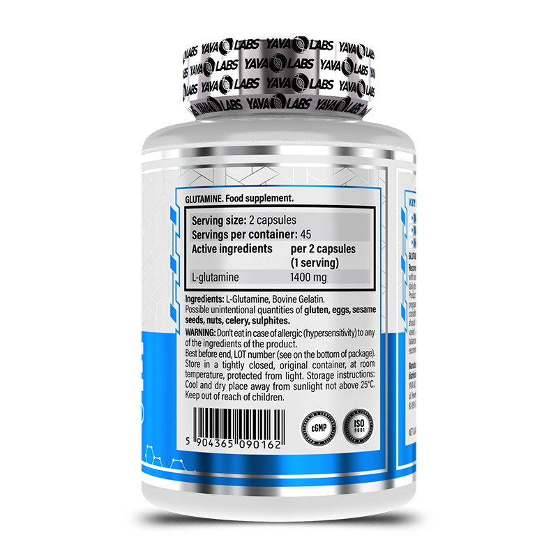 Glutamine 90 Capsules
