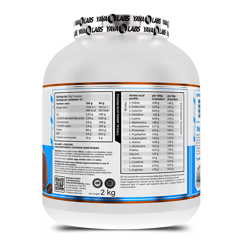 ISO cAMP + Creatine 2kg